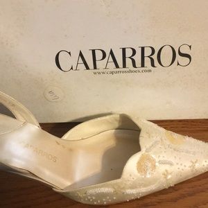 Sling back pumps